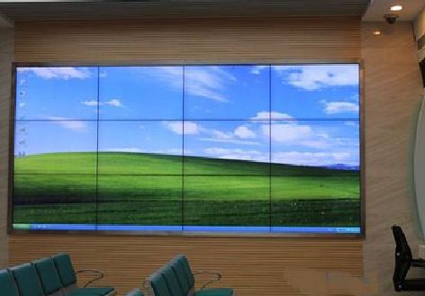 汉中液晶拼接屏的另类用法。